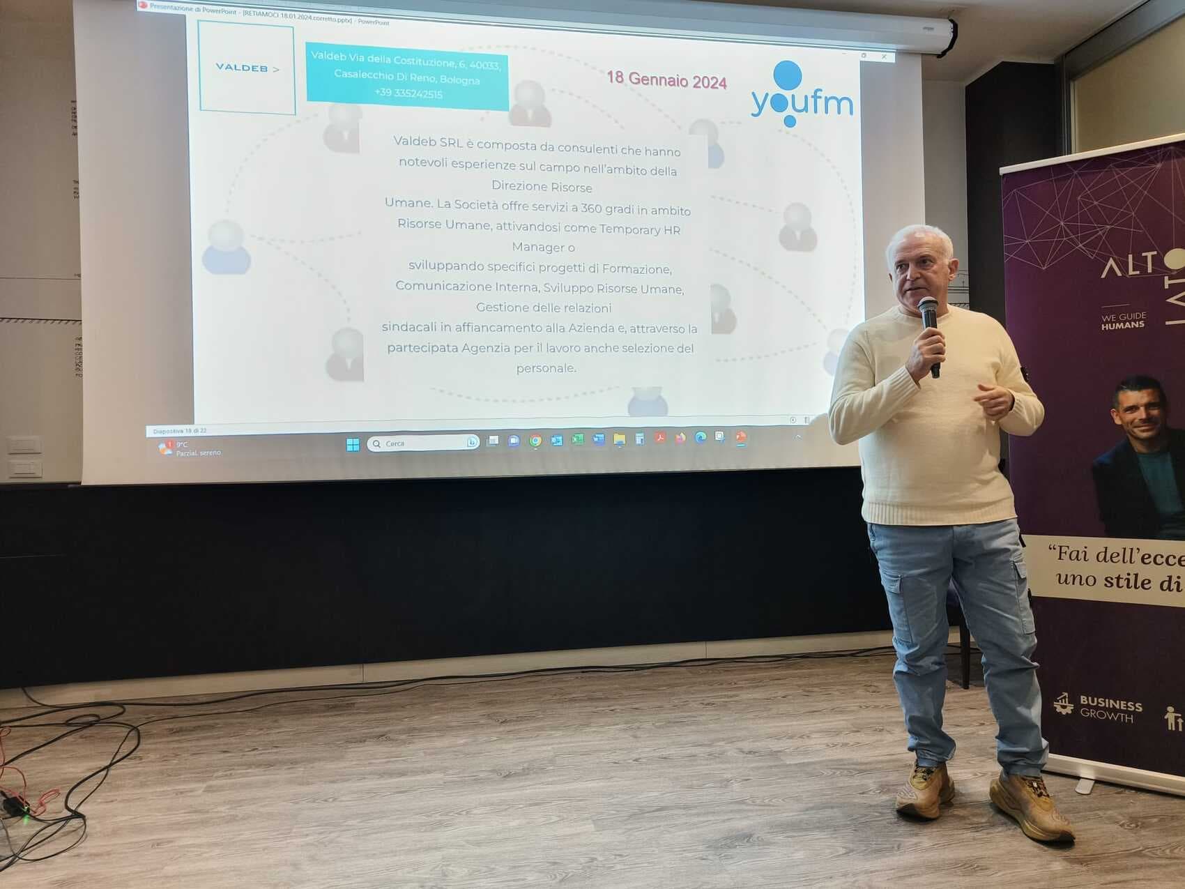 Intervento di Maurizio Boschini di Valdeb