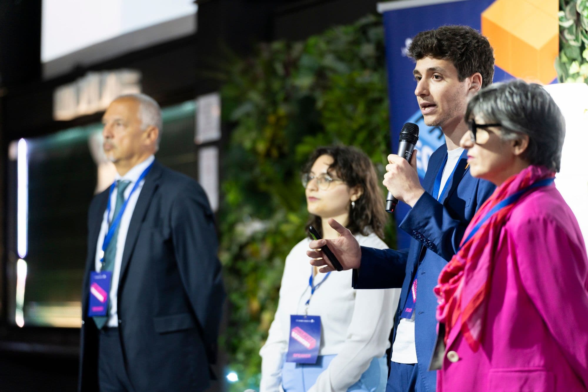Beniamino Bacci, Gaia Franco, Santi Francavilla e Fatima Carbonara per YOUFM