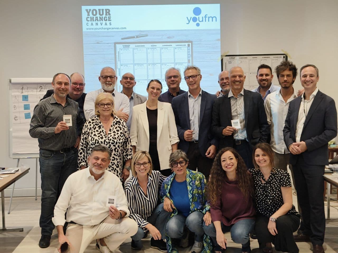 Persone Youfm per metodo YourChange® Canvas