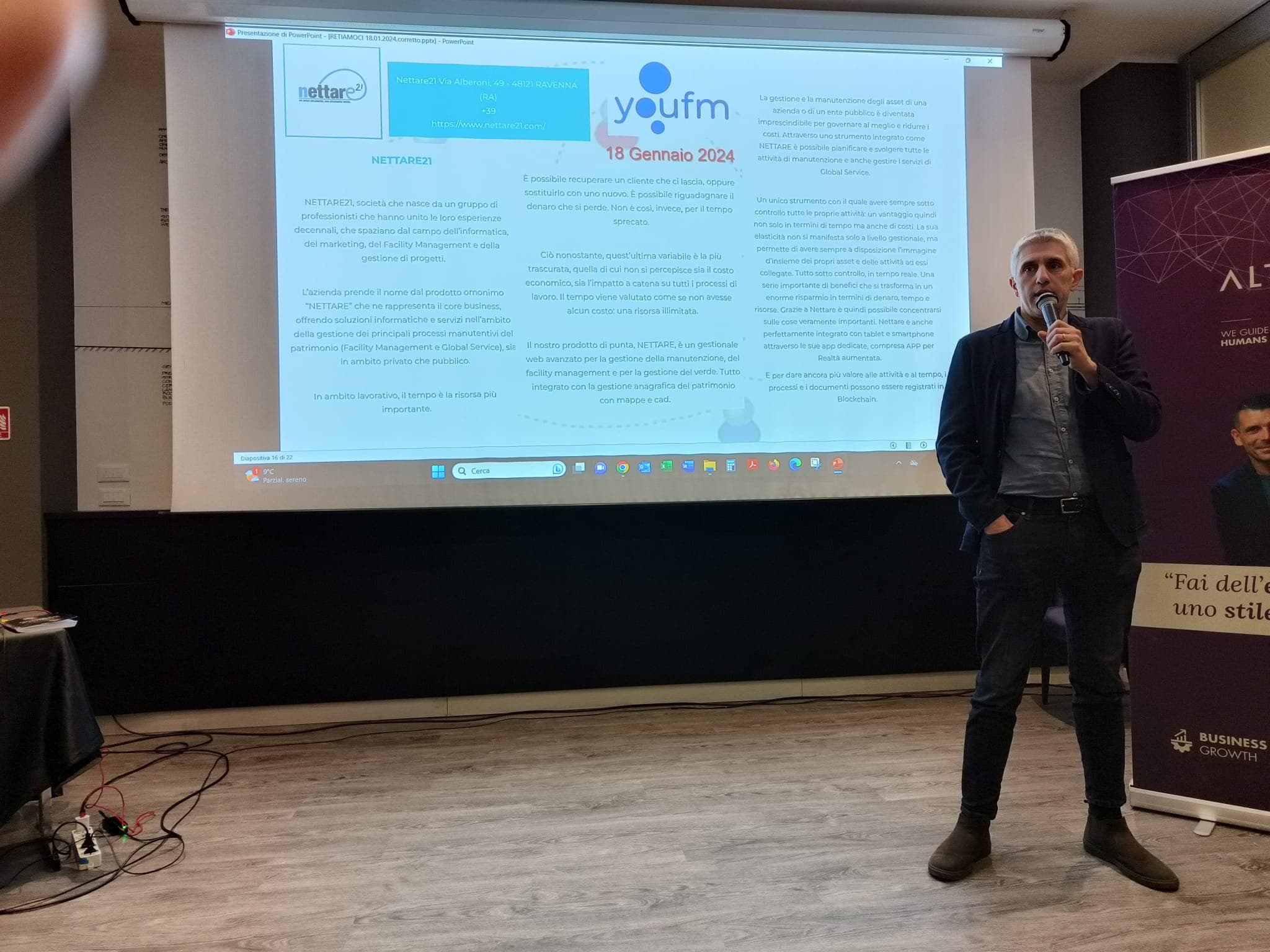 Intervento di Massimiliano Grossi di Nettare21