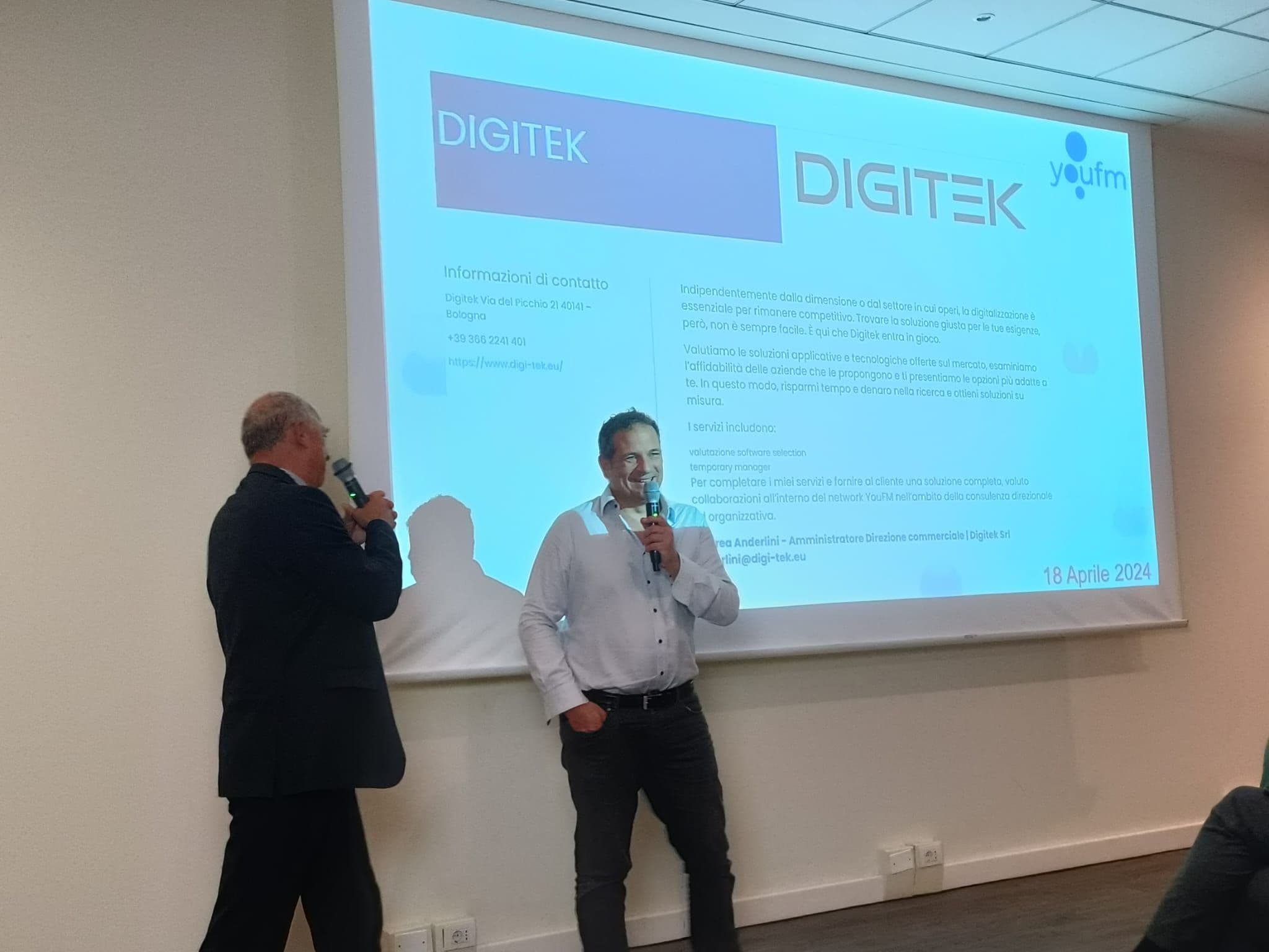 Andrea Anderlini - DIGITEK e Beniamino Bacci per YOUFM