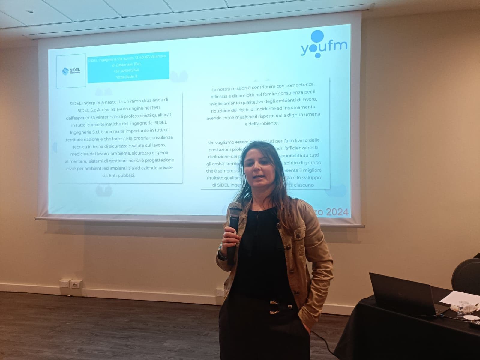 Giulia Montaguti di Sidel per YOUFM