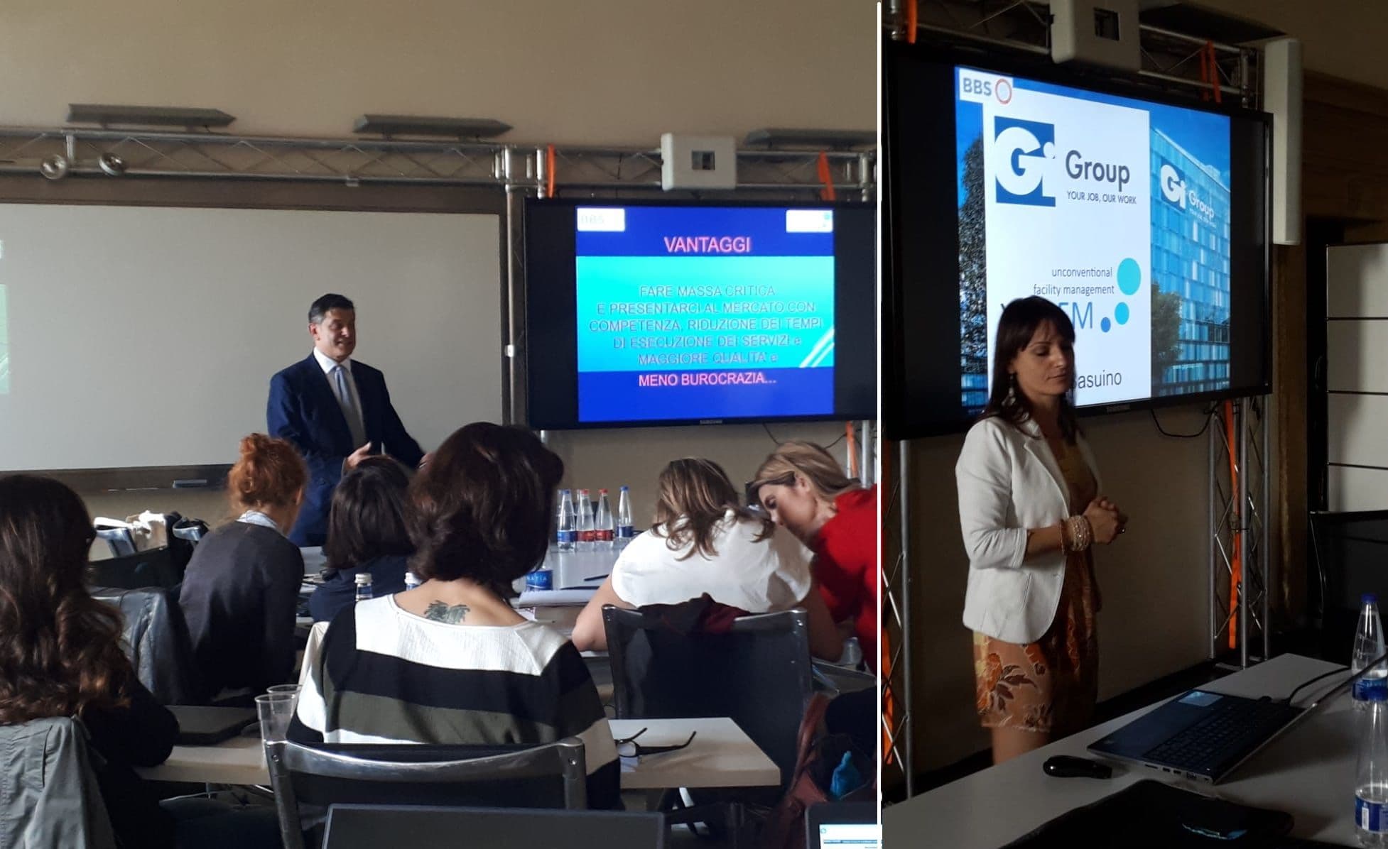 Viero Negri e Marilena Basuino per YOUFM al Master in Bologna Business School